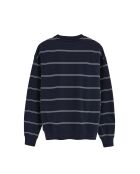 Felpa Hector in cotone blu scuro