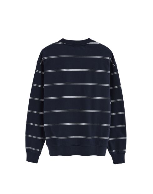 Felpa Hector in cotone blu scuro