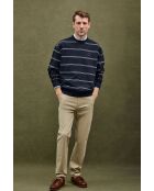 Felpa Hector in cotone blu scuro