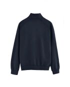 Felpa Côme in cotone blu