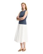 Canotta Léonie in cotone blu denim