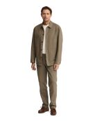 Veste en lin mélangé Salvatore khaki