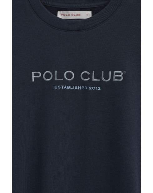 Sweat-shirt en coton Raphaëlle navy