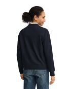 Sweat-shirt en coton Raphaëlle navy