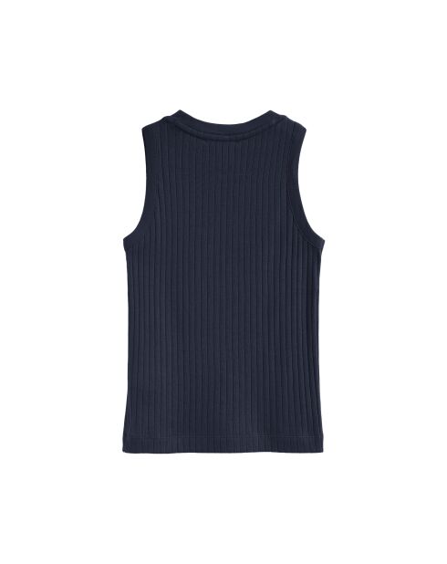 Débardeur en coton Marie navy