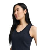 Canotta Marie navy in cotone