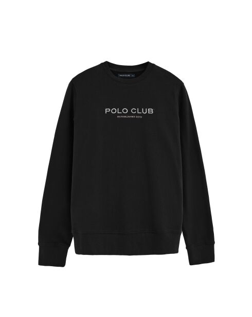 Sweat-shirt en coton Edgar noir