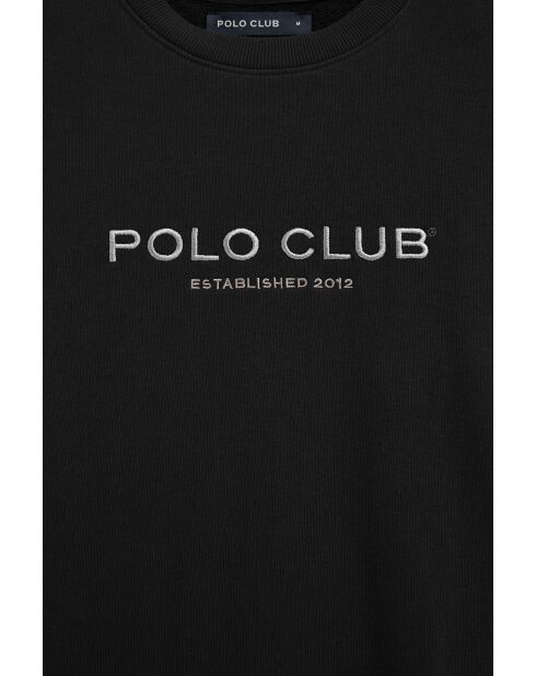 Sweat-shirt en coton Edgar noir