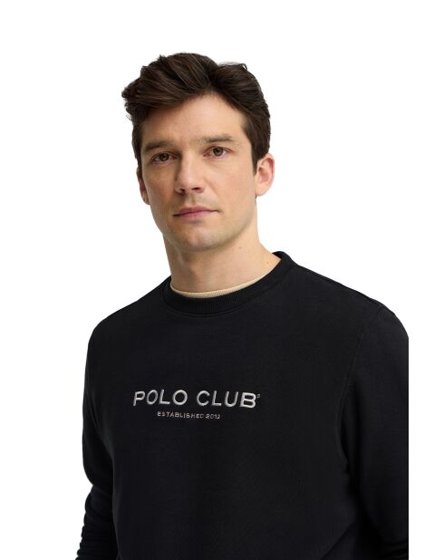 Sweat-shirt en coton Edgar noir