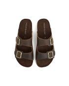 Sandales en daim Nabil brown