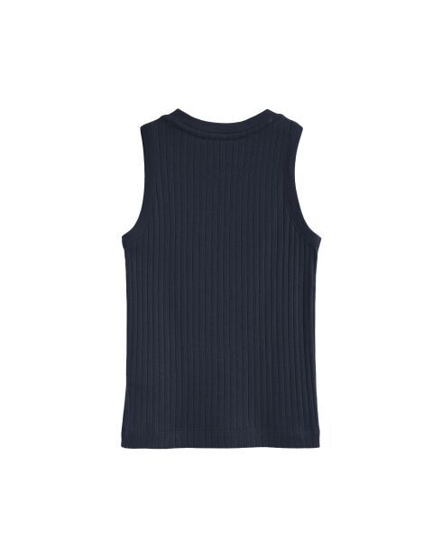 Canotta Lola in cotone blu