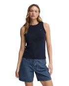 Canotta Lola in cotone blu