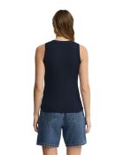 Canotta Lola in cotone blu