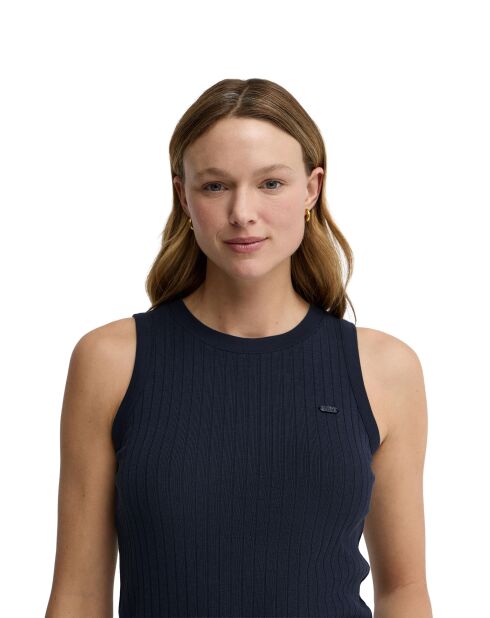 Canotta Lola in cotone blu