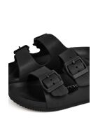 Oasis schwarze Sandalen