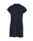Marineblaues Baumwollkleid Suzanne