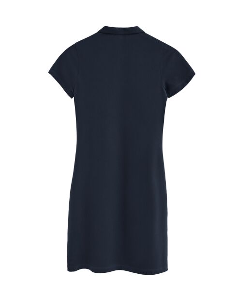 Marineblaues Baumwollkleid Suzanne