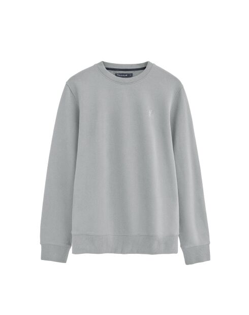 Sweat-shirt en coton Alban gray