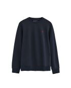 Felpa Xavier in cotone blu