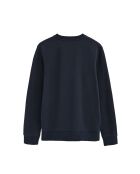 Felpa Xavier in cotone blu