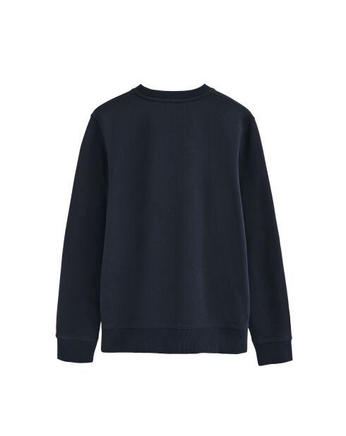 Felpa Xavier in cotone blu