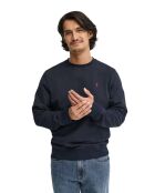 Felpa Xavier in cotone blu