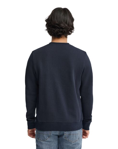Felpa Xavier in cotone blu