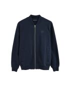 Felpa Georges in cotone blu