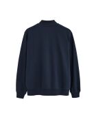 Felpa Georges in cotone blu