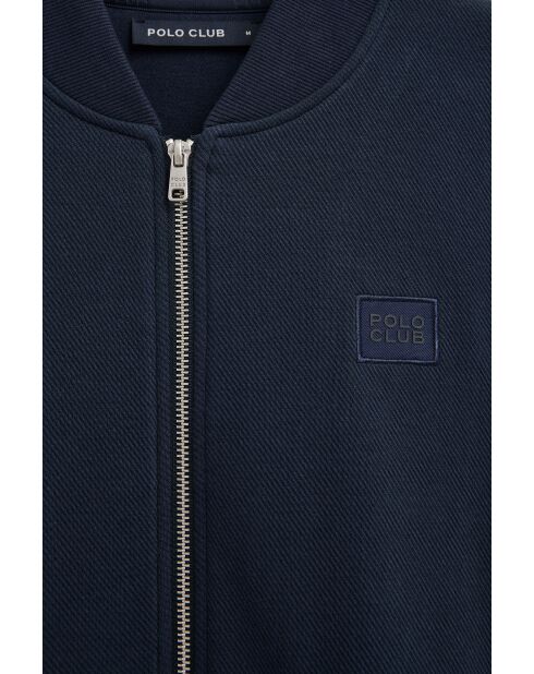 Felpa Georges in cotone blu