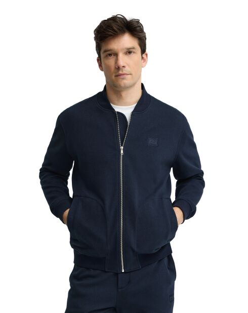 Felpa Georges in cotone blu