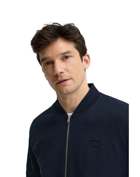 Felpa Georges in cotone blu