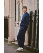 Felpa Georges in cotone blu