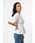 Camisa Alma de algodón blanca