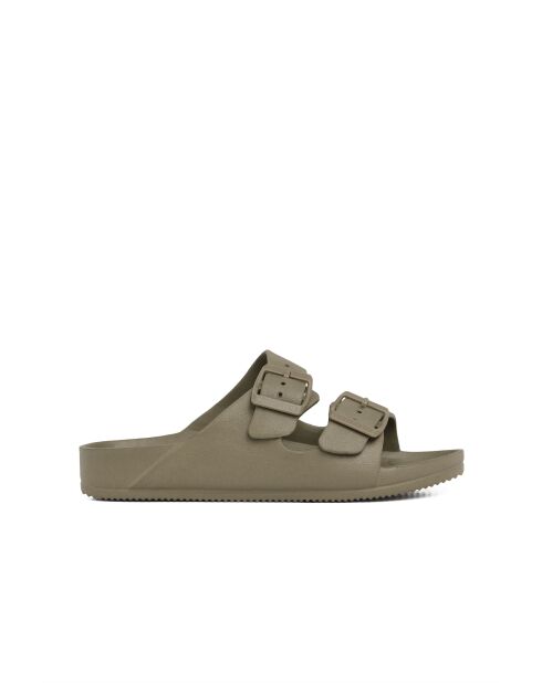 Kaki sandalen Riviera