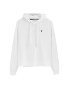 Sweat-shirt en coton Mélanie white