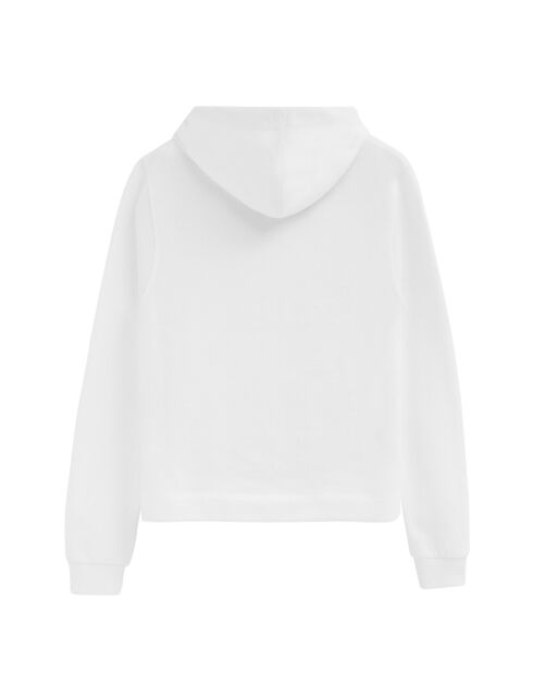 Sweat-shirt en coton Mélanie white