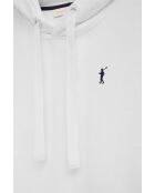 Sweat-shirt en coton Mélanie white