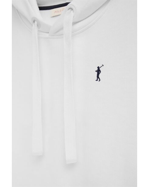 Sweat-shirt en coton Mélanie white