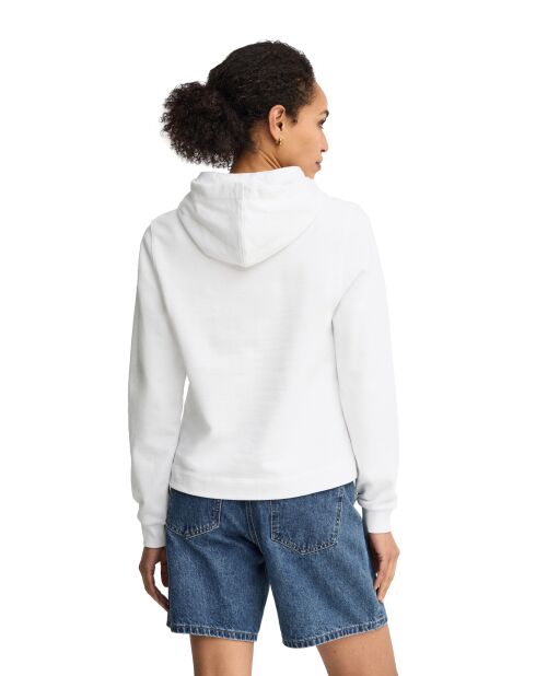 Sweat-shirt en coton Mélanie white