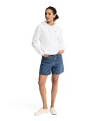 Sweat-shirt en coton Mélanie white