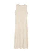 Cremefarbenes Baumwollkleid Zoé