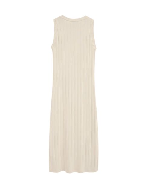 Cremefarbenes Baumwollkleid Zoé