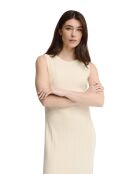 Cremefarbenes Baumwollkleid Zoé