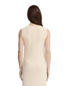 Cremefarbenes Baumwollkleid Zoé