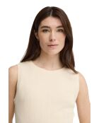 Cremefarbenes Baumwollkleid Zoé