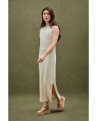 Cremefarbenes Baumwollkleid Zoé