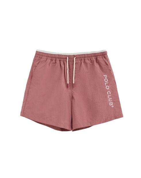 Pantaloncini da bagno Paolo old rose