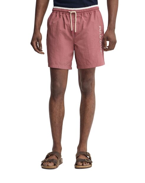 Pantaloncini da bagno Paolo old rose