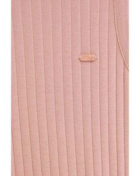 Débardeur en coton Maëlle pale rose
